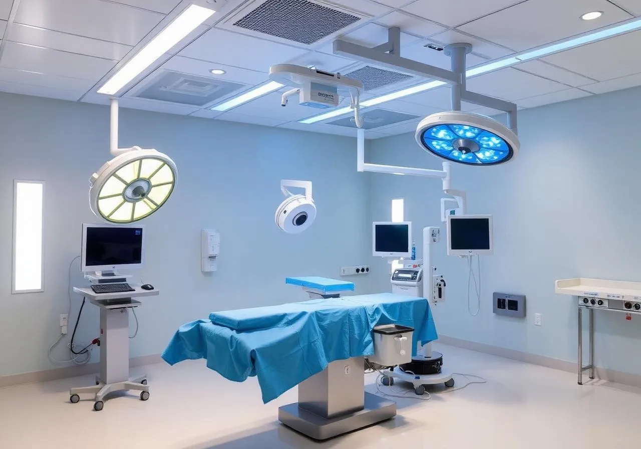 Modern operating theatre